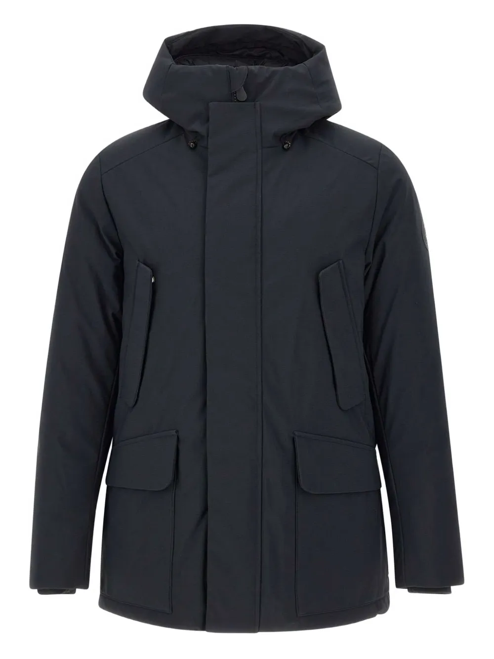 Save The Duck Elon Adjustable Hood Parka In Blue