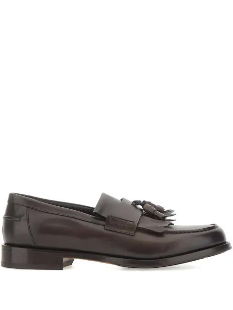 Doucal's Decò tassels leather loafers