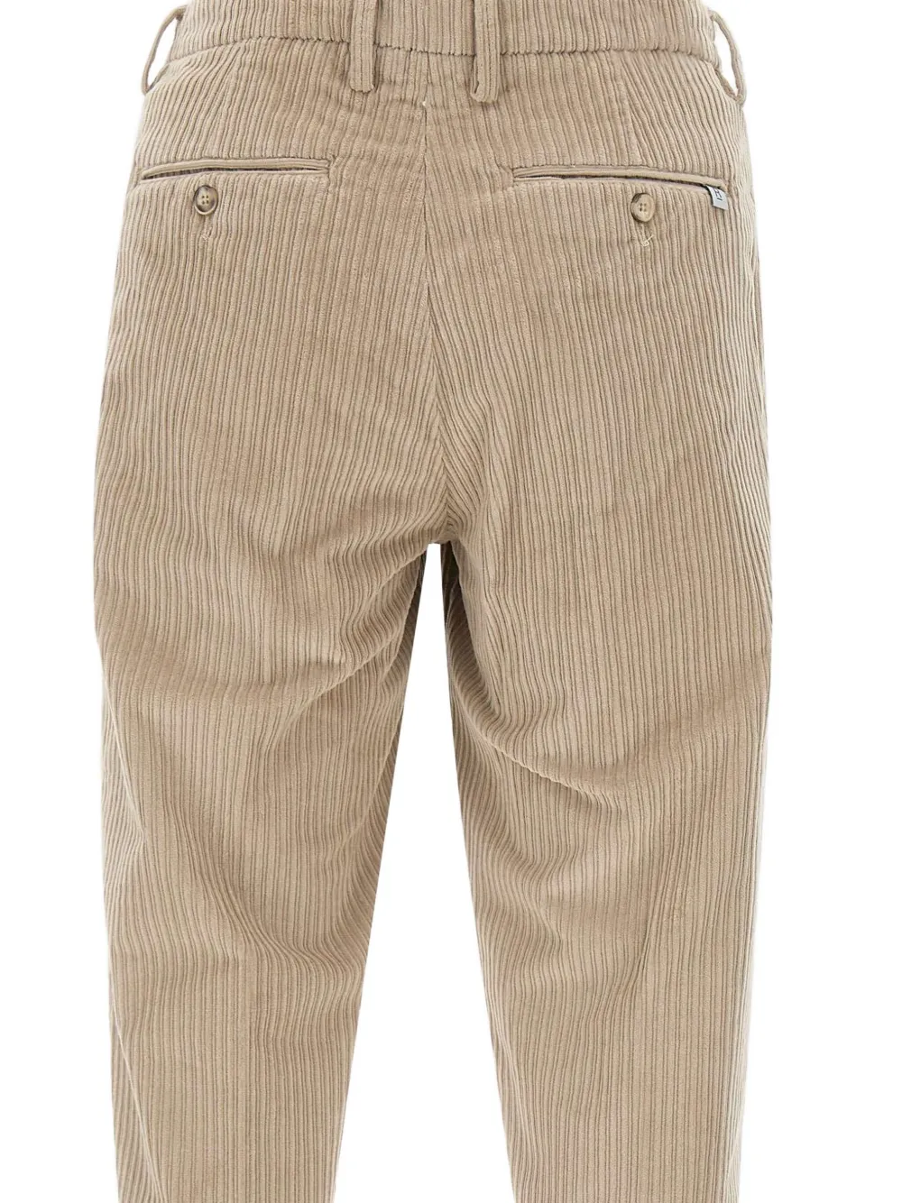 Re-Hash Marc Chinos broek met ribfluwelen textuur Beige