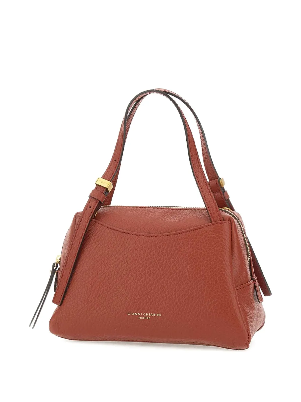 GIANNI CHIARINI Dea leren shopper Bruin