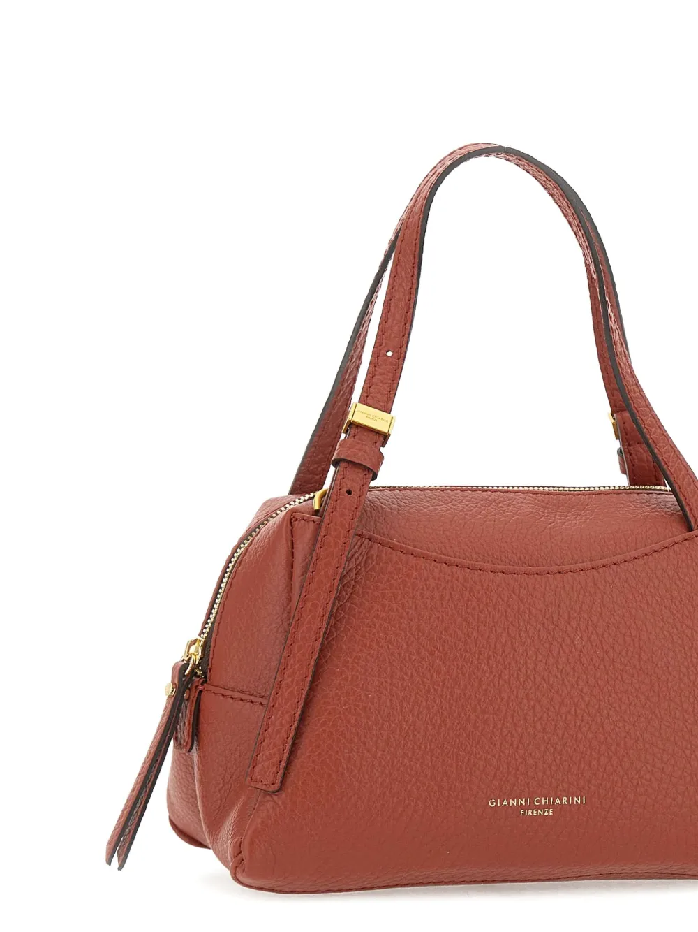 GIANNI CHIARINI Dea leren shopper Bruin