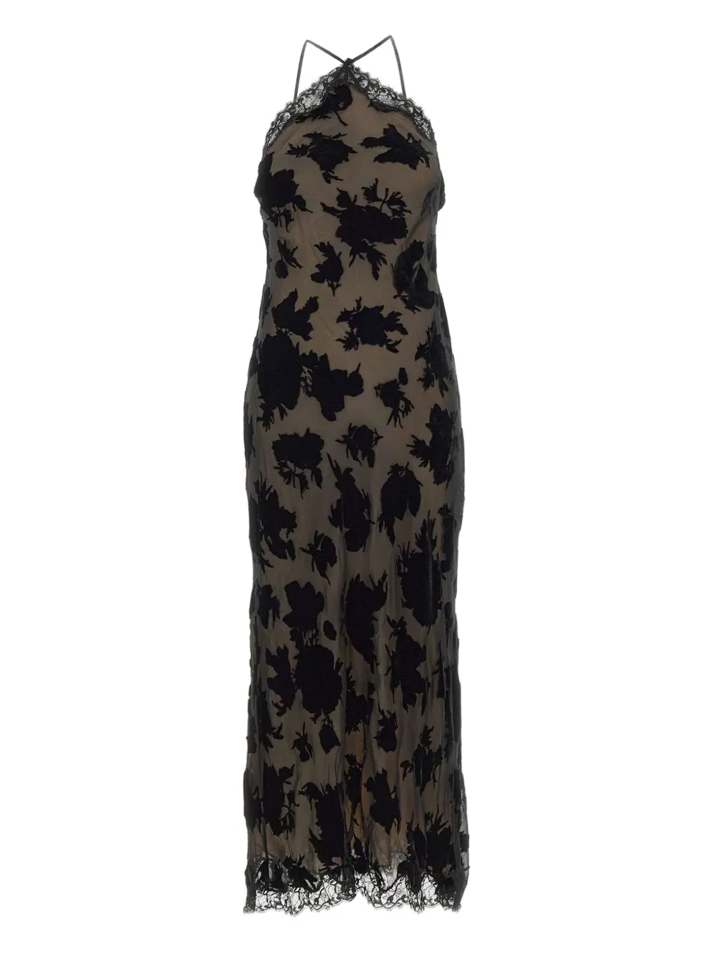 Rixo vestido midi Harlan | negro | Image 1