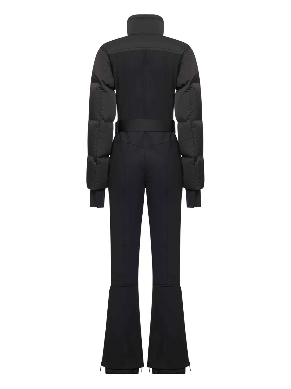 Moncler Tailored Suit With Belted Waist And Pockets In Gray