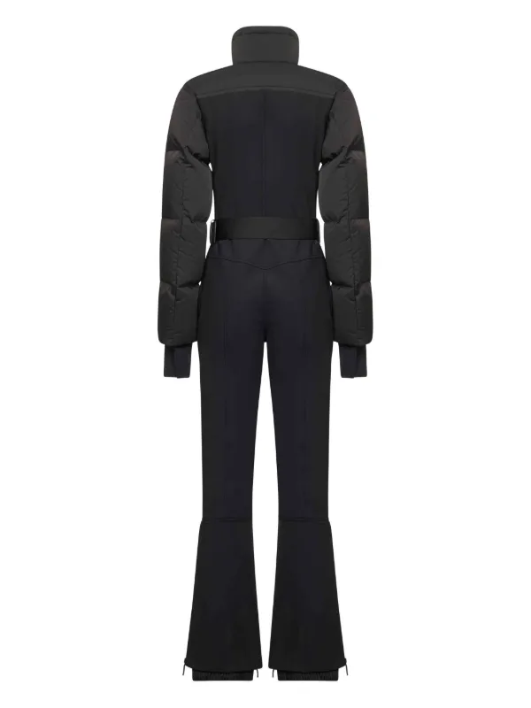 Moncler Grenoble Padded Belted Jumpsuit | Black | FARFETCH