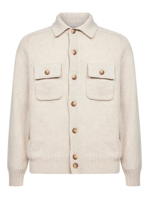D4.0 chest-pocket button overshirt