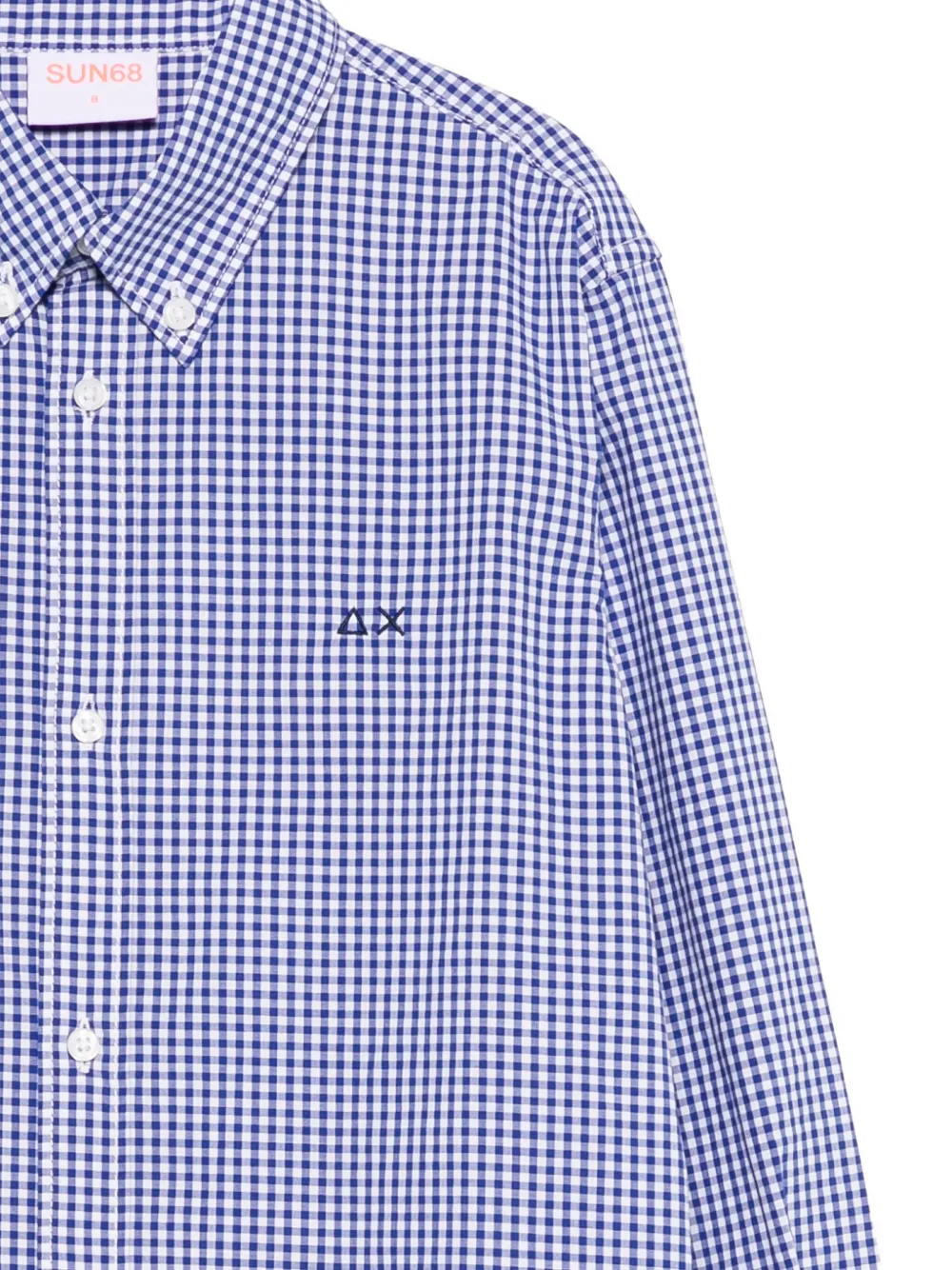 SUN68 KIDS Geruite rok Blauw