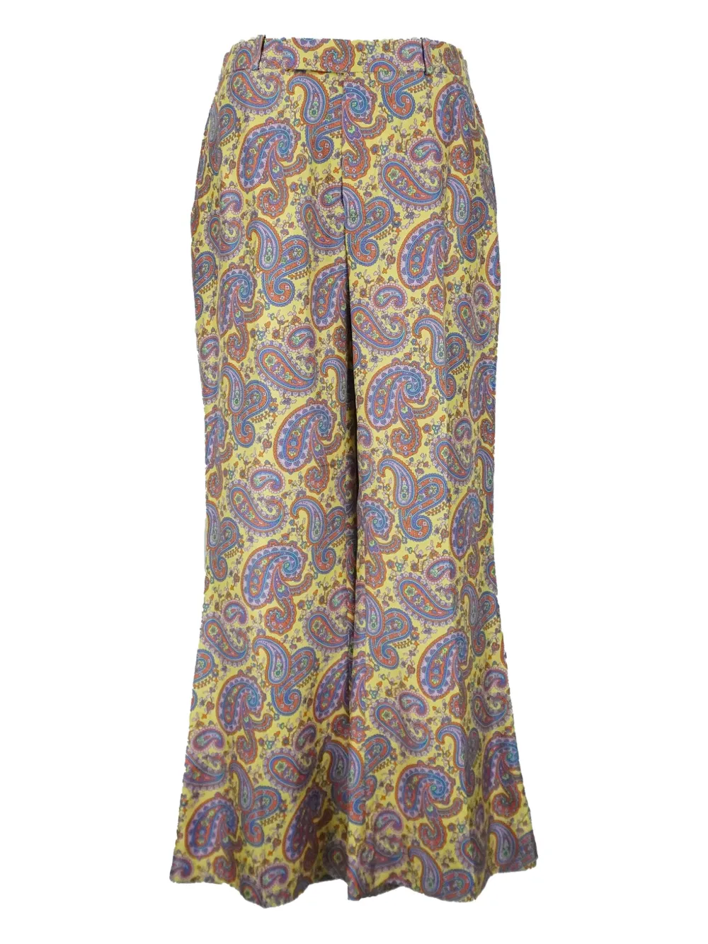 Etro Vintage Jumpsuit met paisley-print - Geel