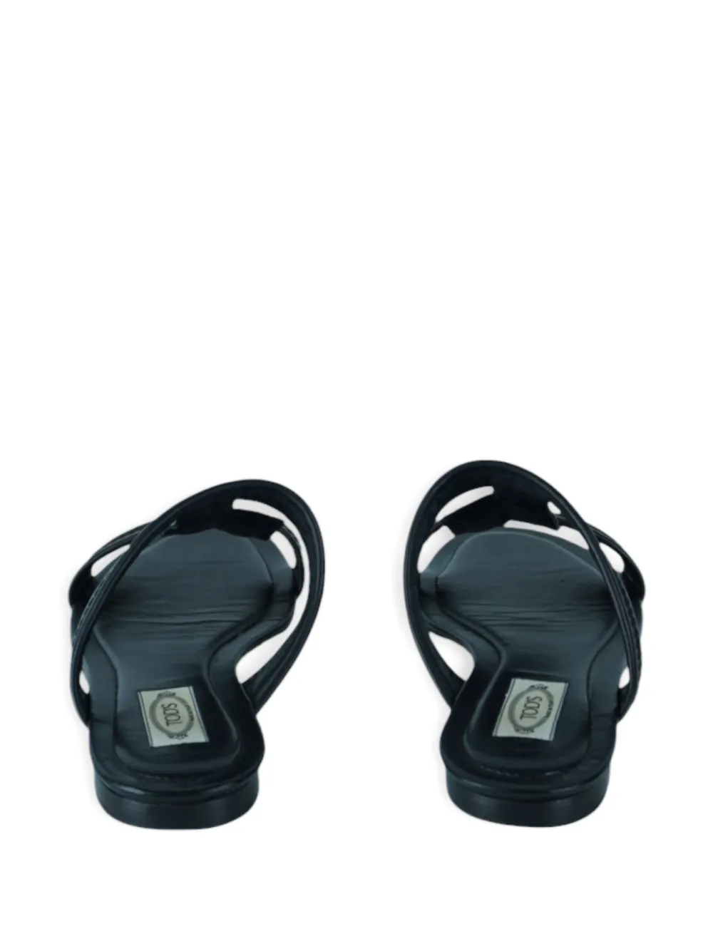 Tod's Cuoio Legg sandalen - Zwart