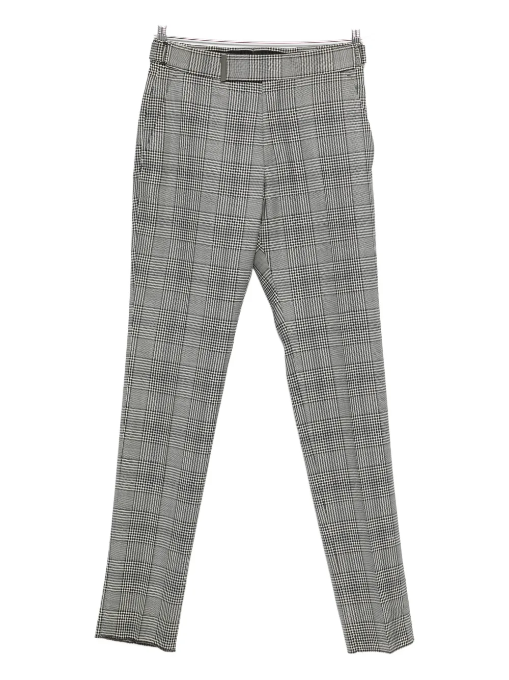TOM FORD check trousers - Grigio