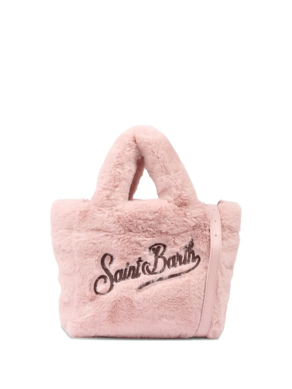 Mc2 Saint Barth Embroidered-logo Tote Bag In Pink