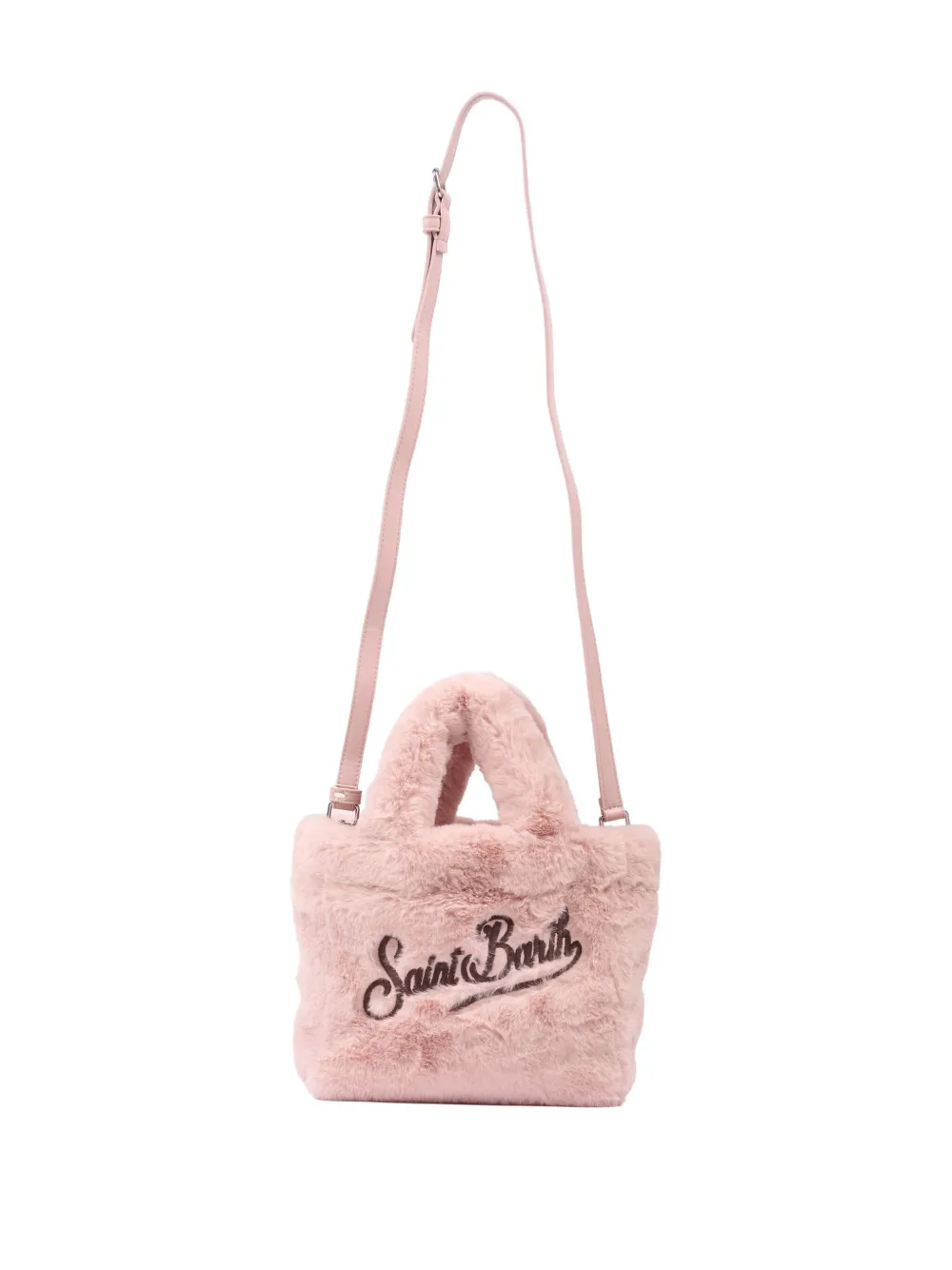 Mc2 Saint Barth Embroidered-logo Tote Bag In Pink