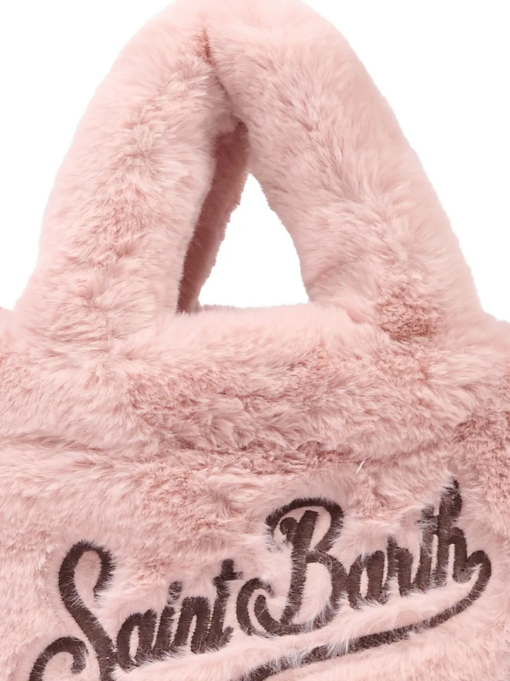 Mc2 Saint Barth Embroidered-logo Tote Bag In Pink