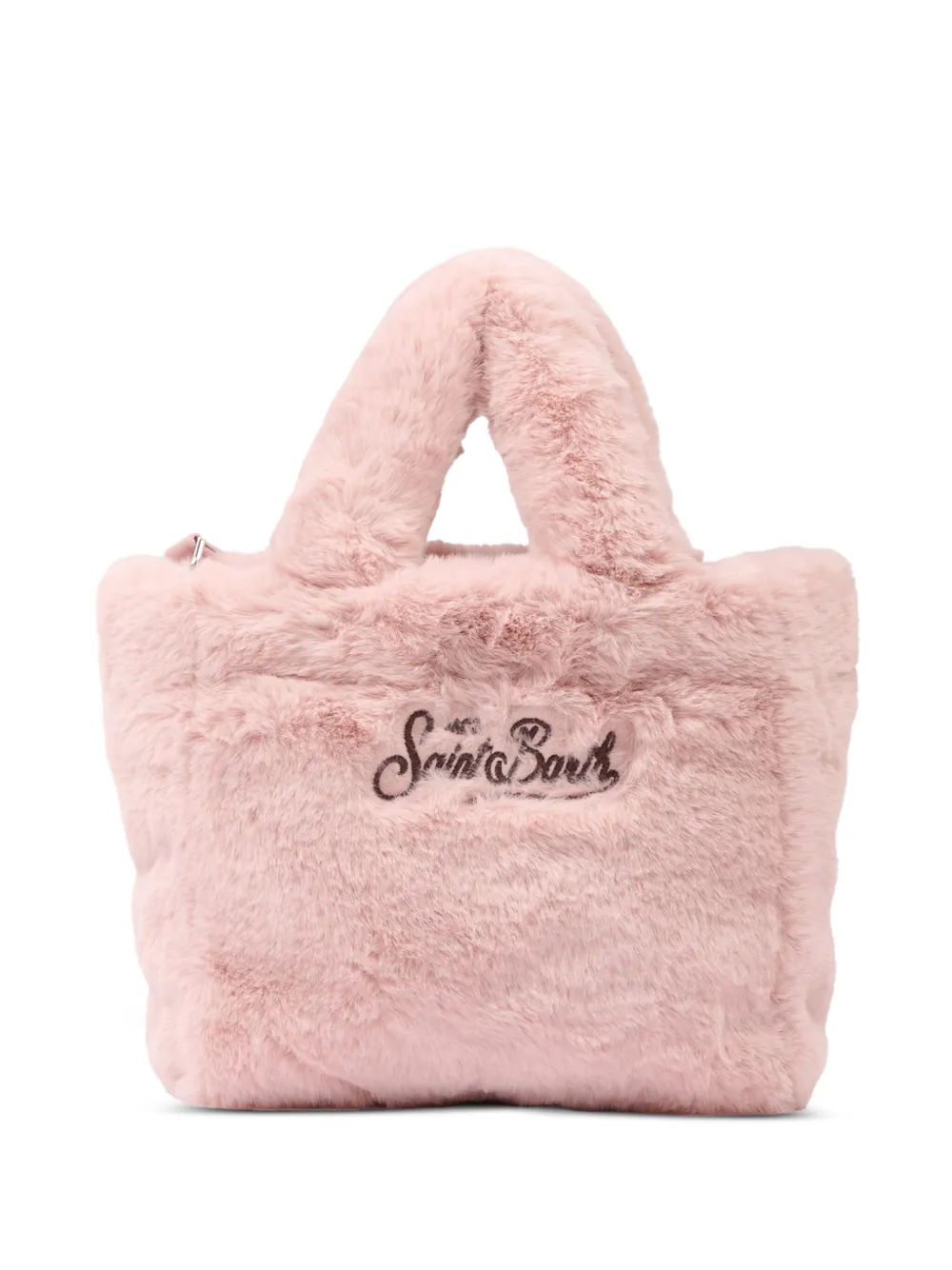MC2 Saint Barth Shopper met geborduurd logo - Roze