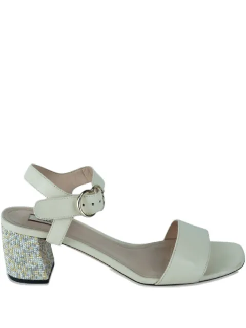 Bally 65mm leather heeled sandals
