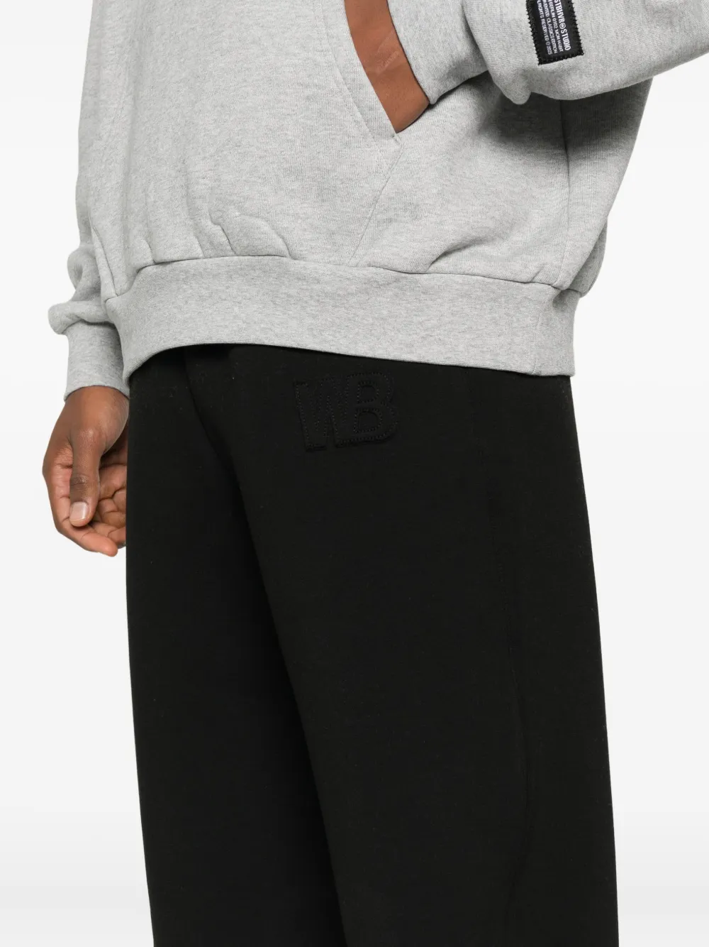 WRSTBHVR Kimon trainingsbroek Zwart