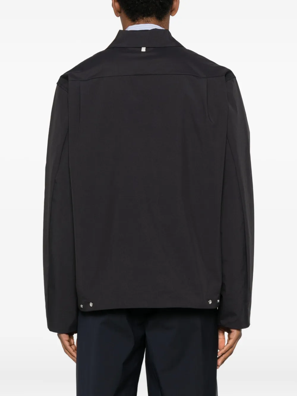 Norse Projects Shirtjack met zakken Zwart