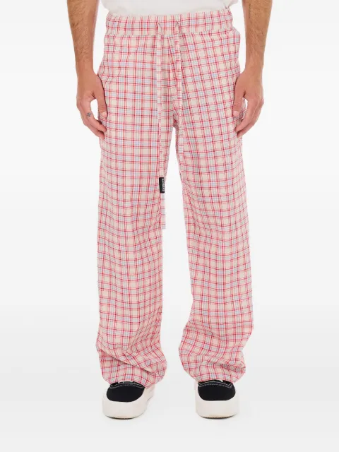 Nahmias Summerland plaid-pattern trousers