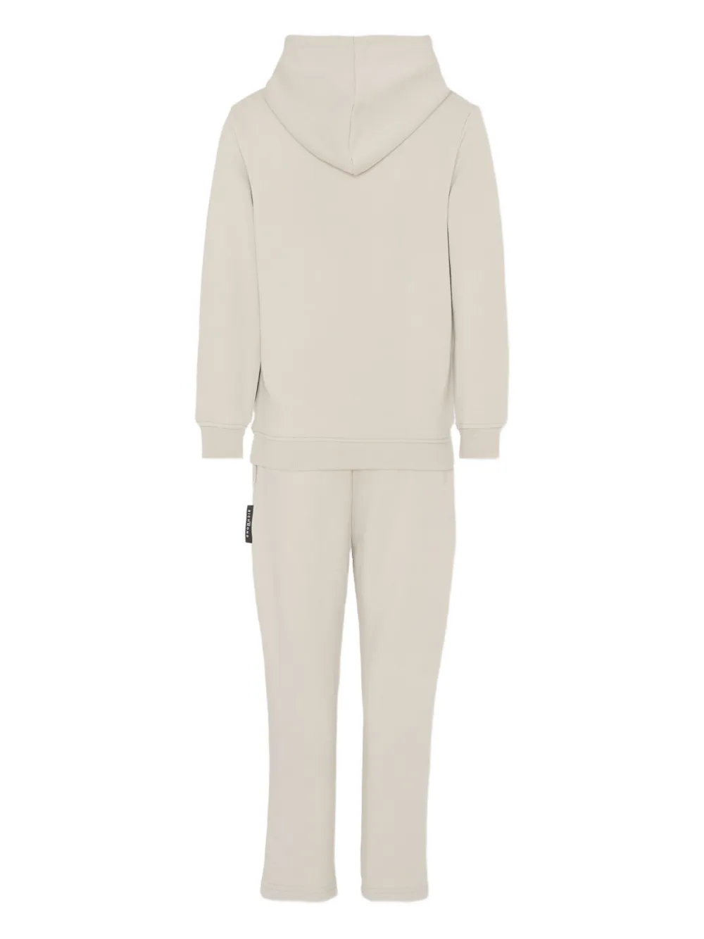 John Richmond Junior Trainingspak met capuchon en logo-applicatie Beige