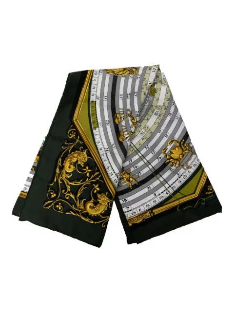 Hermès Pre-Owned 20th Century Astrologie Dies et Hore Silk Scarf 90 scarves