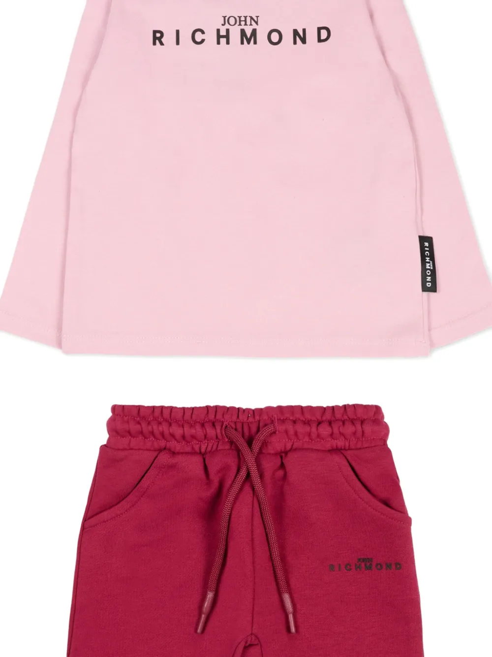 John Richmond Junior Trainingspak met lange mouwen Roze