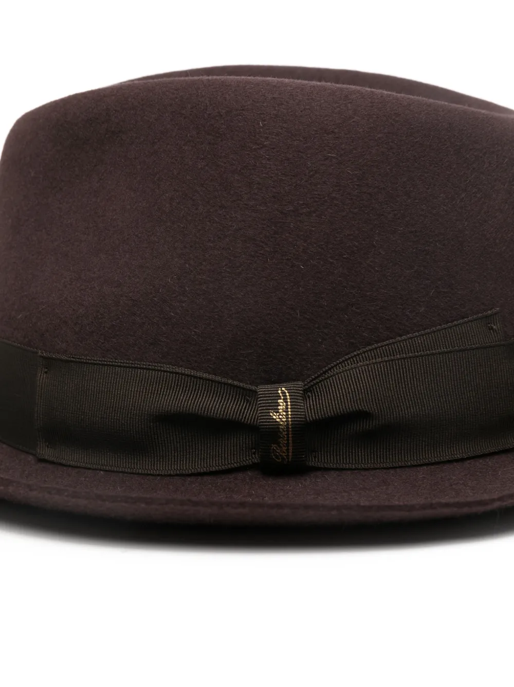 Borsalino Fedora hoed Bruin