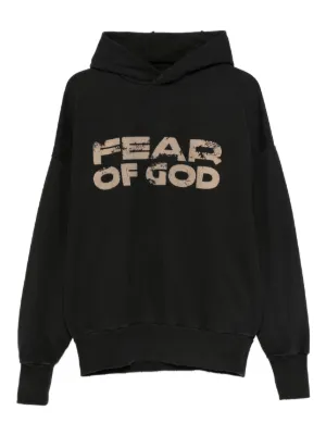 FEAR OF GOD ESSENTIALS Essentials Hoodie | Black | FARFETCH RO