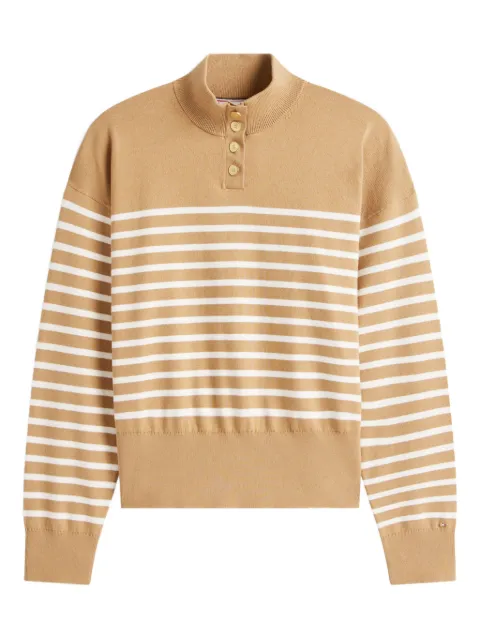 Tommy Hilfiger striped buttoned sweater
