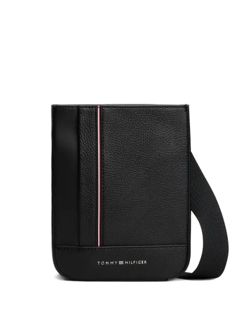 Tommy Hilfiger stripe-detail messenger bag
