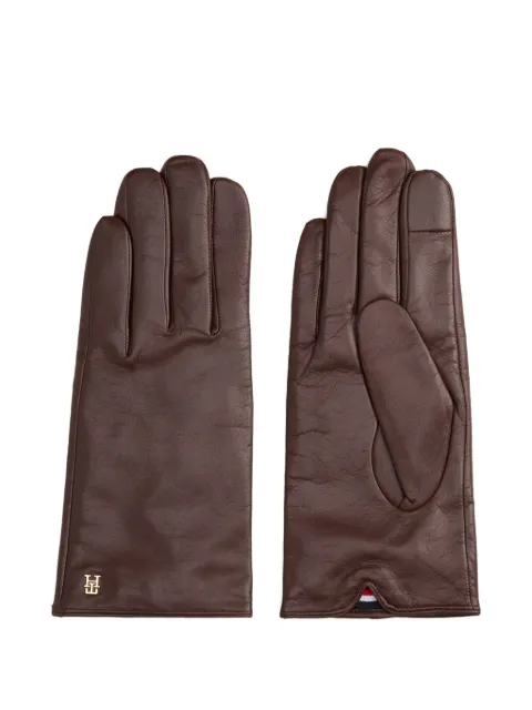 Tommy Hilfiger Chic logo leather gloves