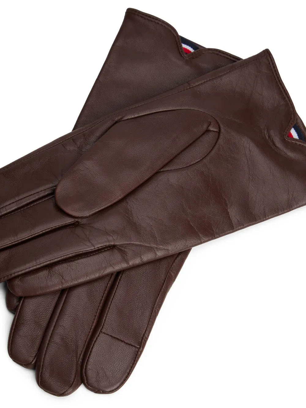 Tommy Hilfiger Chic logo leather gloves | Image 2