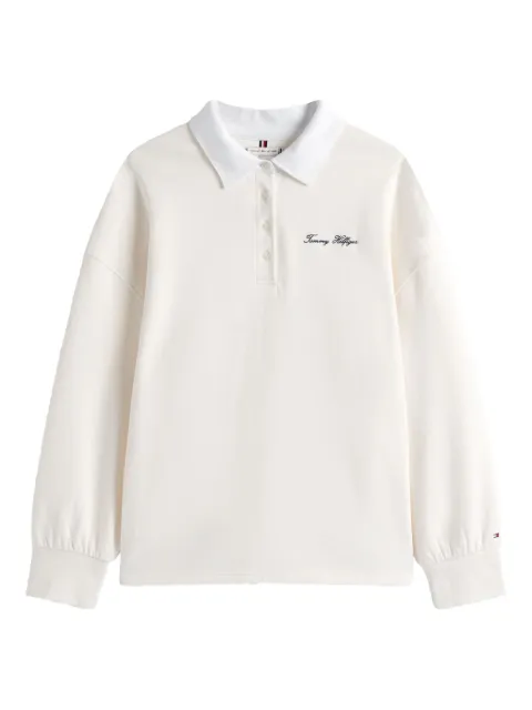 Tommy Hilfiger playera tipo polo con botones