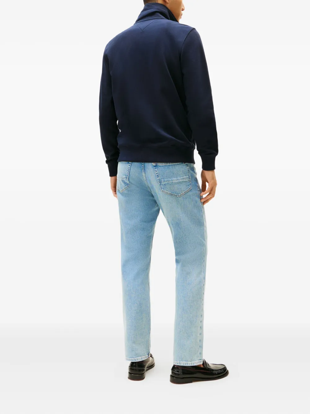 Tommy Hilfiger Sweater met rits Blauw