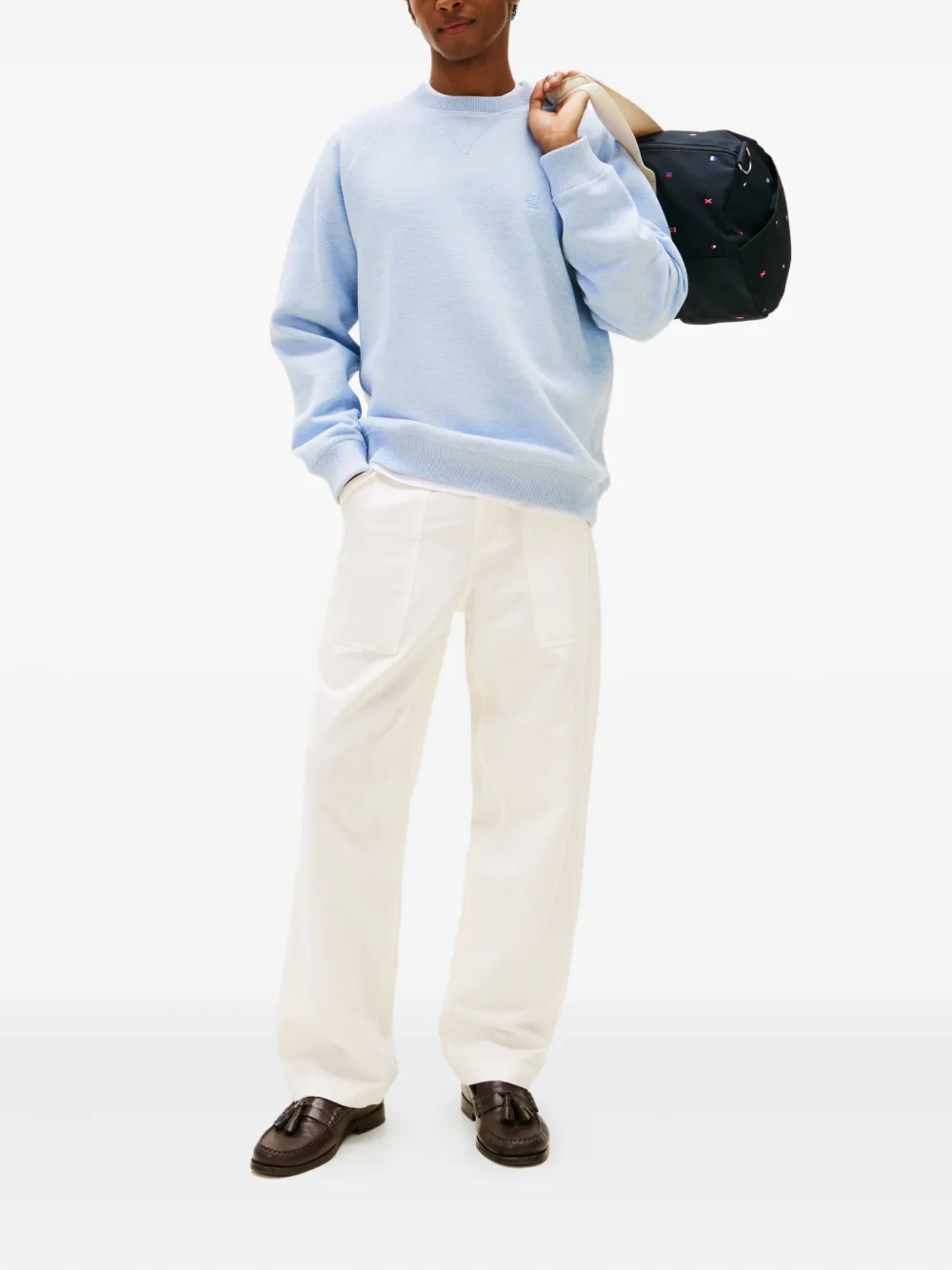 Tommy Hilfiger sudadera con cuello redondo y bordado | Sudaderas | Image 2