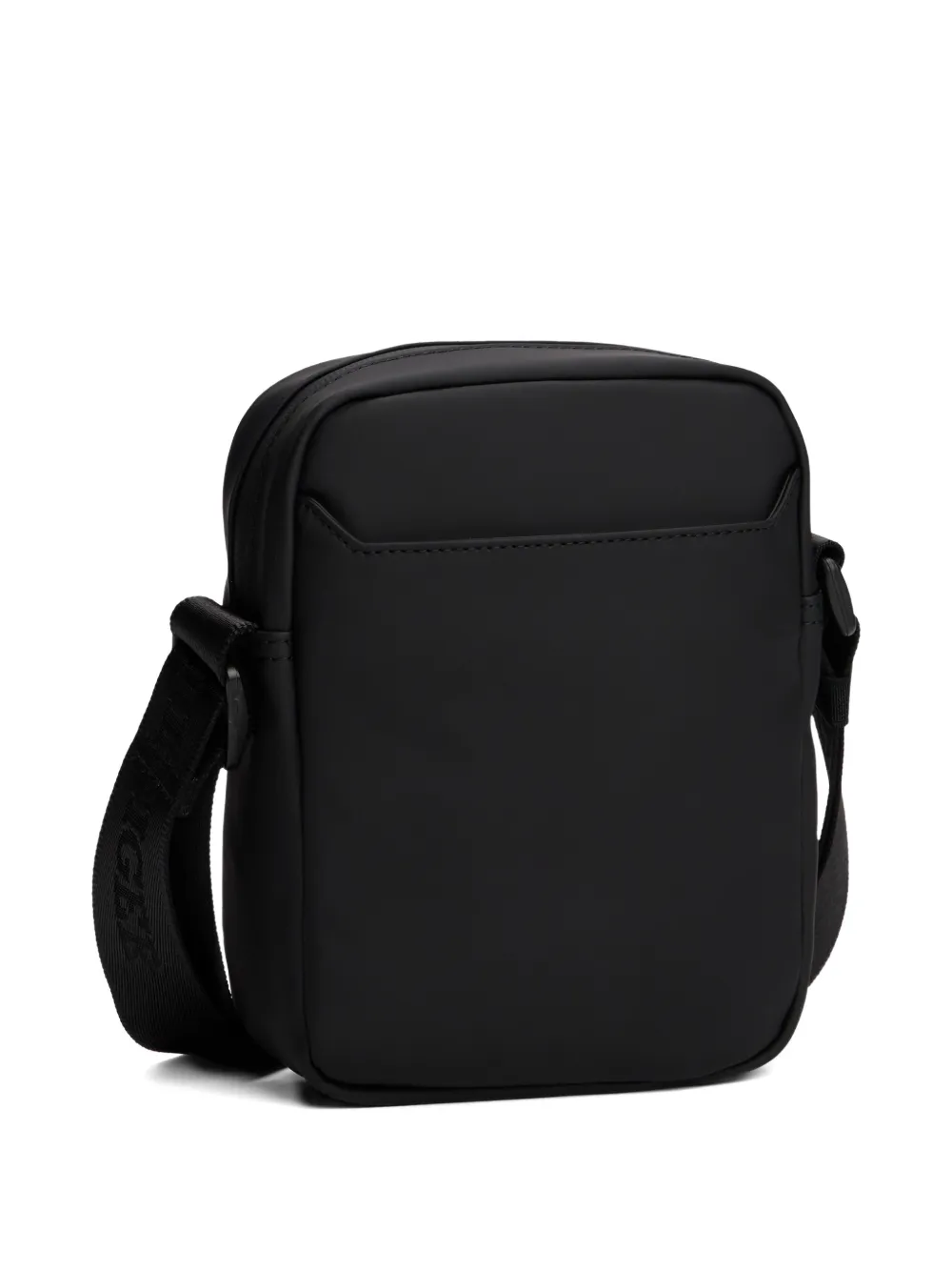 Tommy Hilfiger logo-plaque messenger bag - Zwart