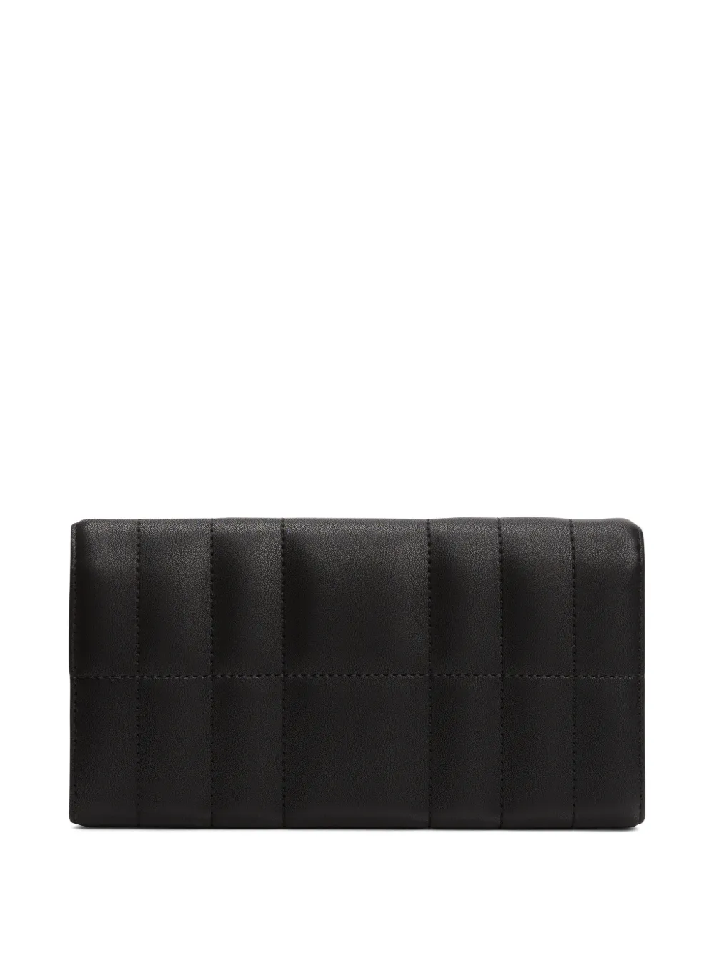 Tommy Hilfiger quilted logo-detail wallet - Zwart