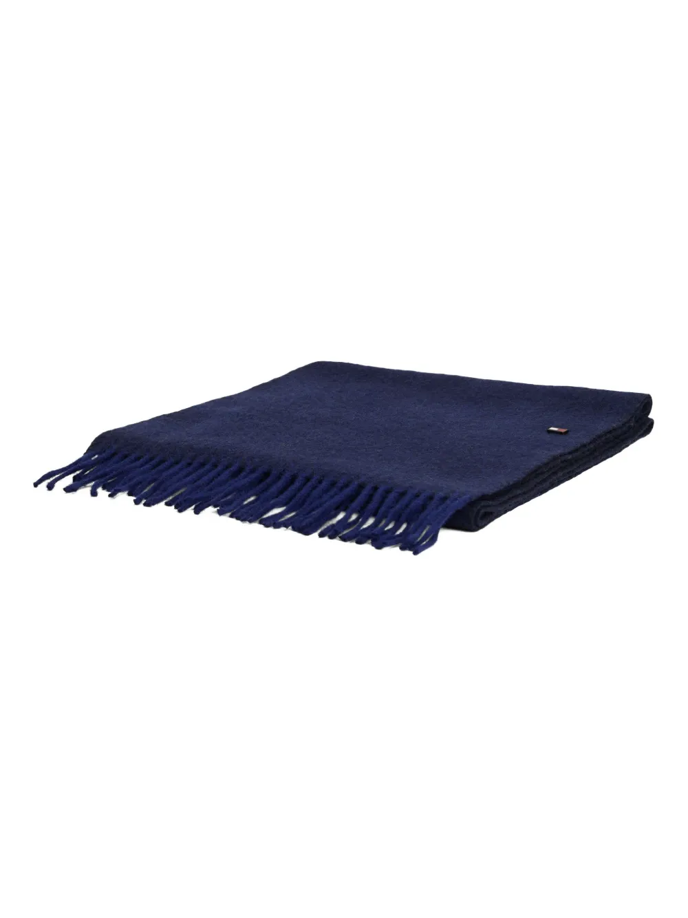Tommy Hilfiger herringbone-fringed scarf | Image 2