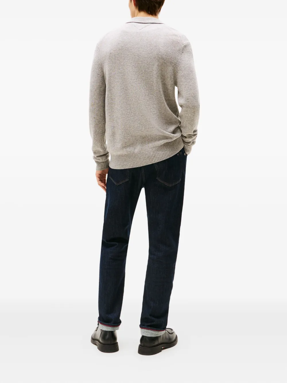 Tommy Hilfiger Poloshirt met borstzak Grijs