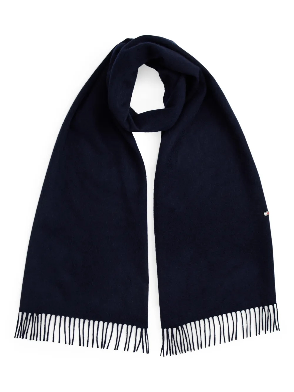 Tommy Hilfiger fringed scarf | Blue | Image 1