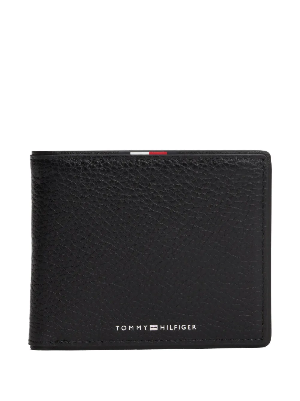 Tommy Hilfiger Corporate leather bifold wallet | Black | Image 1