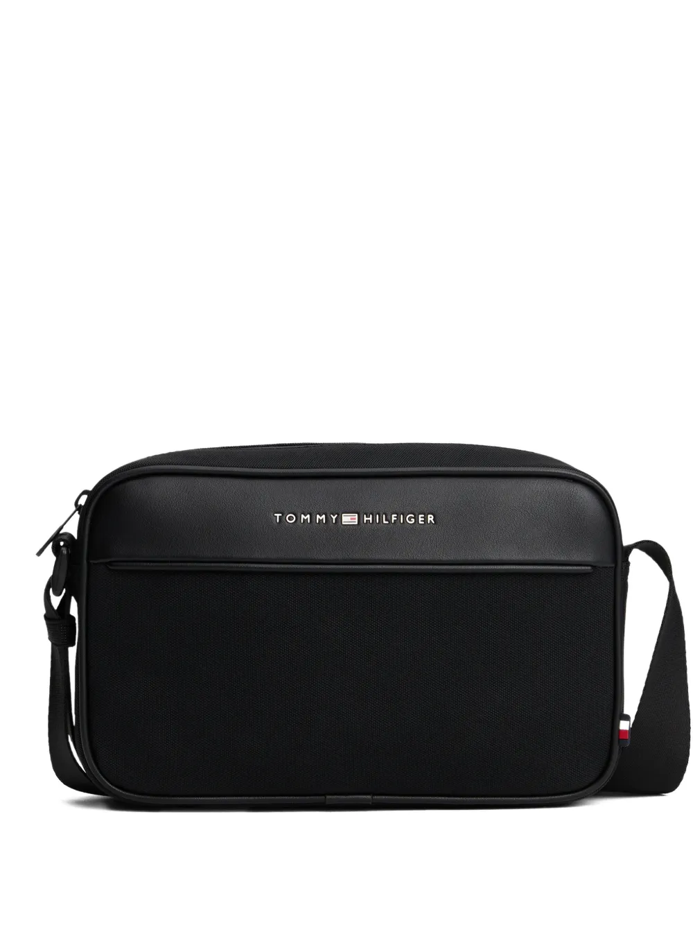 Tommy Hilfiger logo-detail messenger bag - Nero