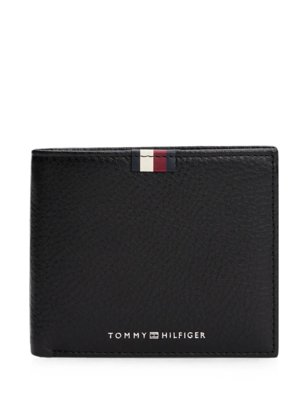 Tommy Hilfiger logo-lettering wallet - Schwarz