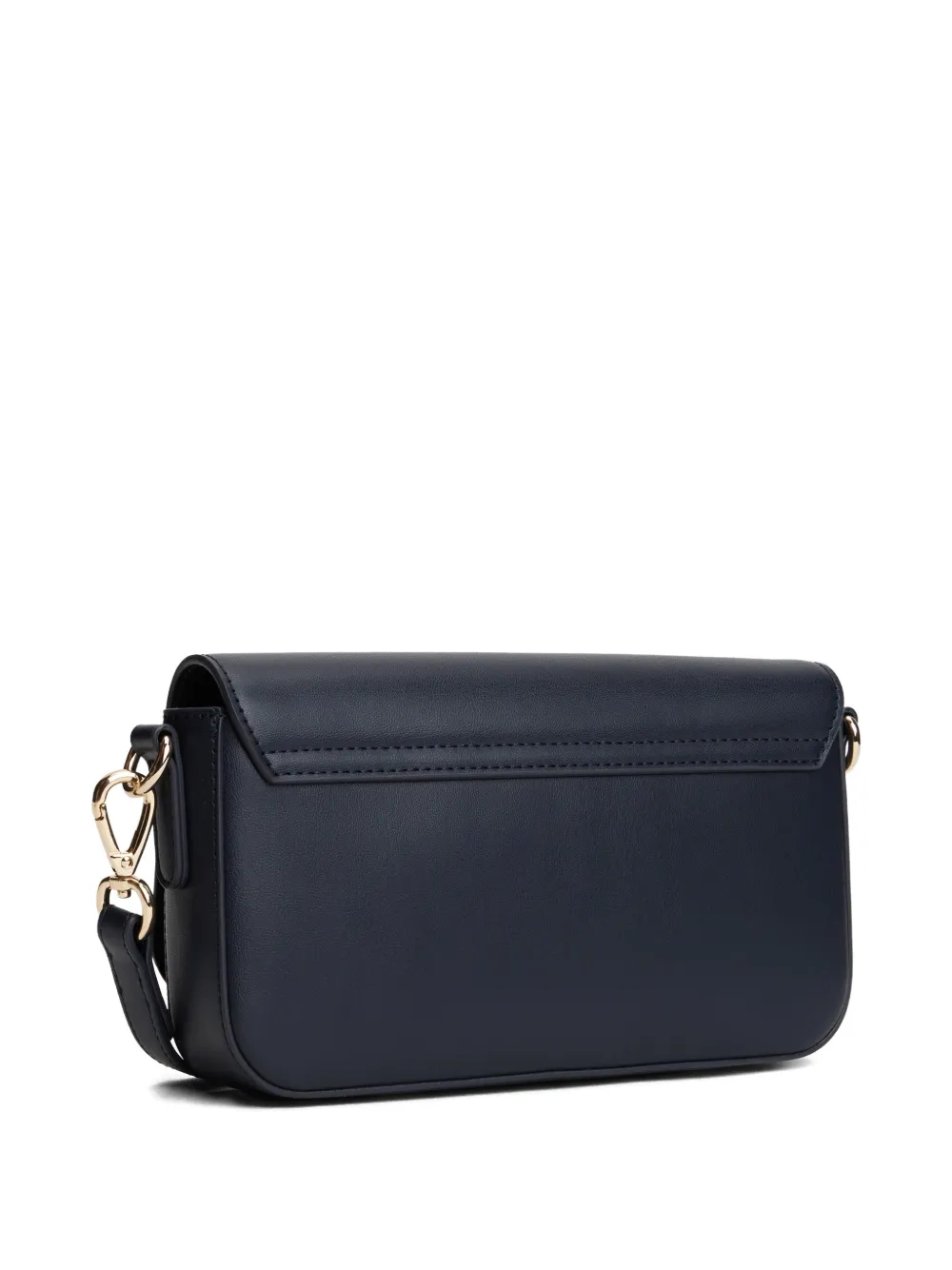 Tommy Hilfiger Crossbodytas met logoplakkaat Blauw