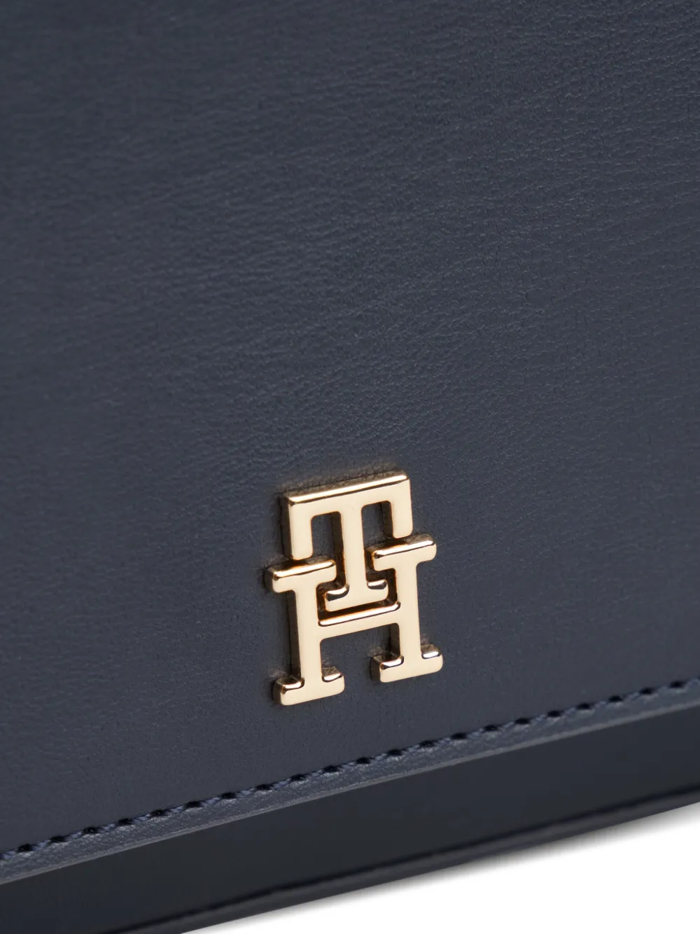 Tommy Hilfiger Crossbodytas met logoplakkaat Blauw
