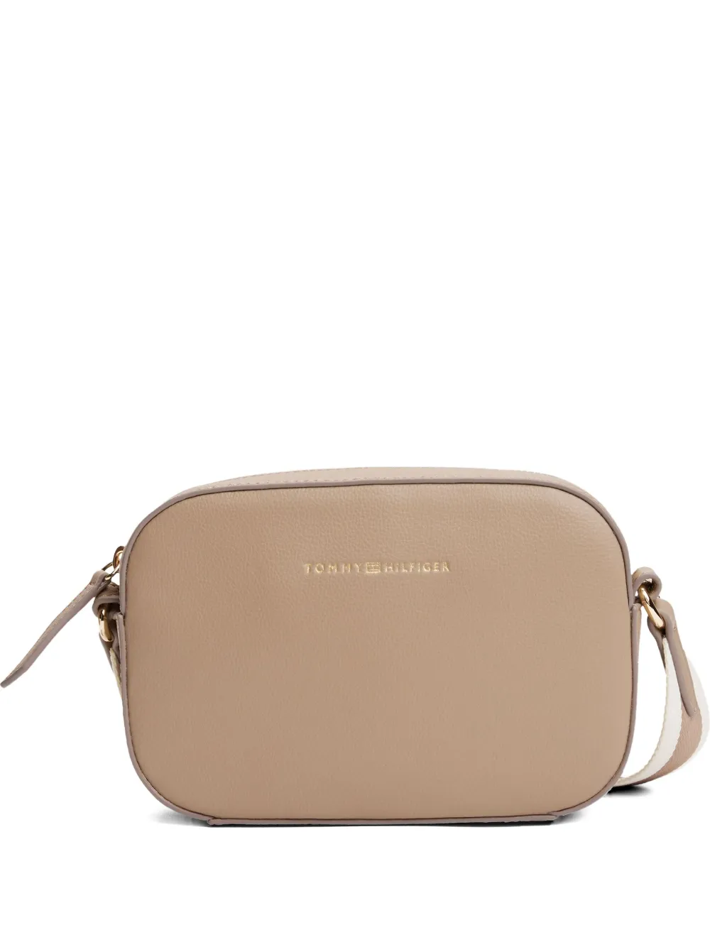 Tommy Hilfiger Borsa a tracolla con logo - Toni neutri