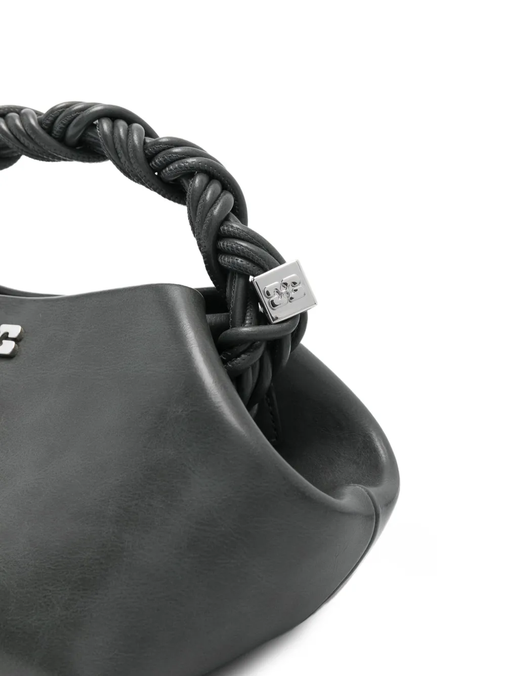 GANNI Kleine Bou shopper Grijs