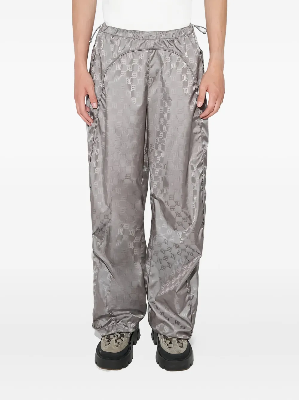 MISBHV monogram-patterned trousers | Grau | Image 1