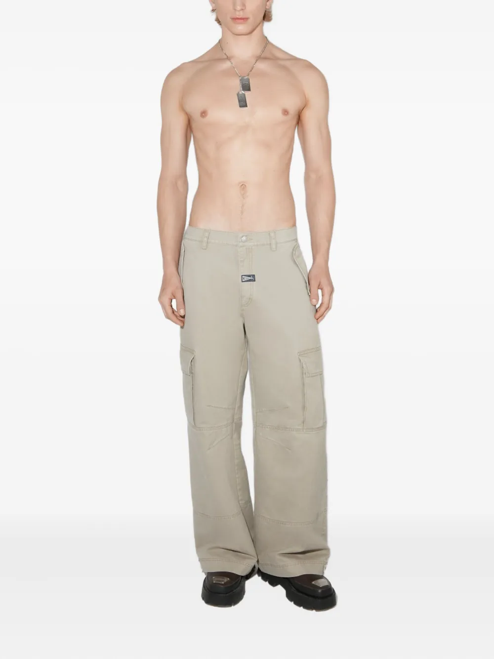 MISBHV belt-loop trousers | Wide Leg Pants | Image 2