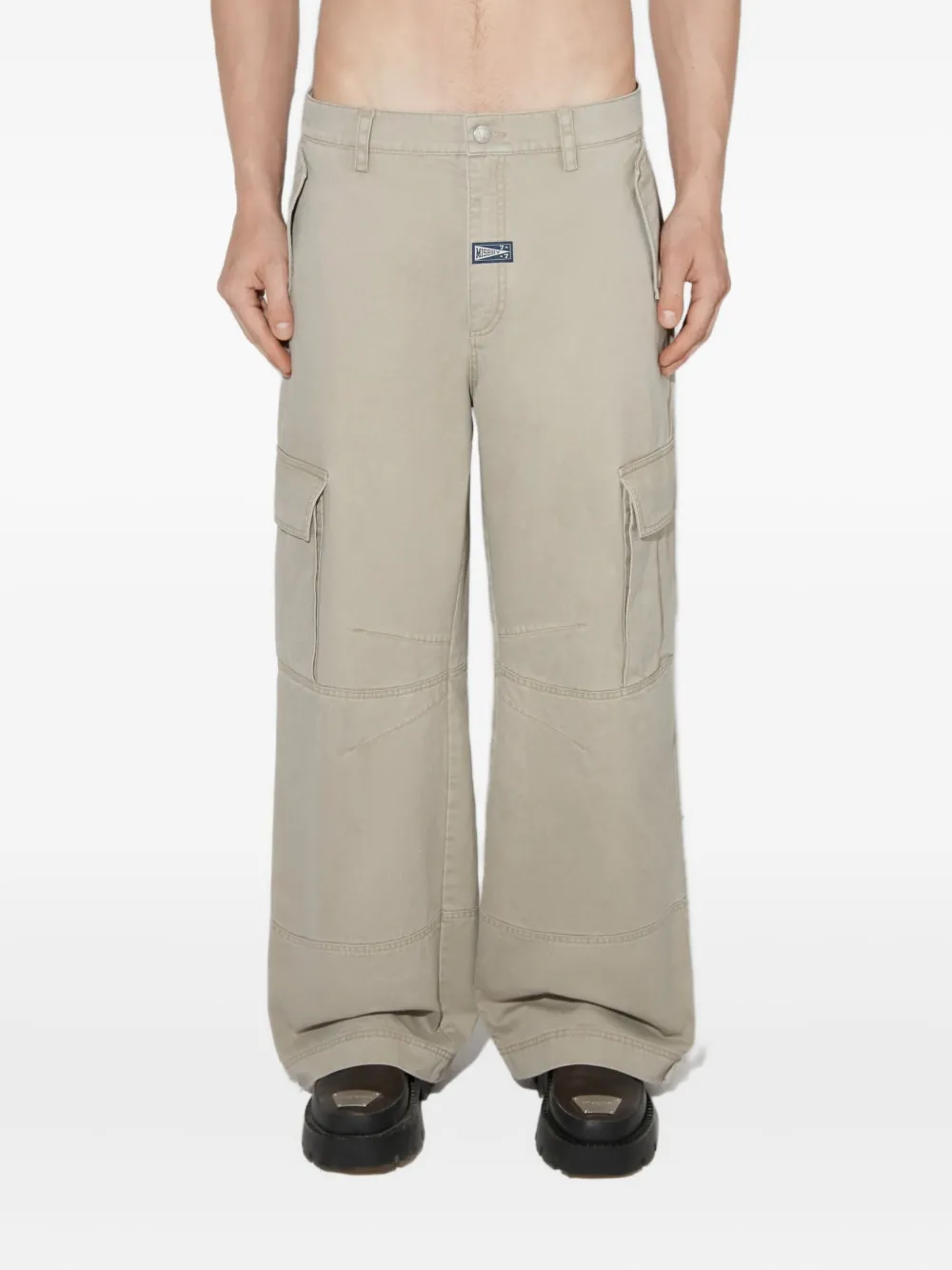 MISBHV belt-loop trousers | Neutrals | Image 1