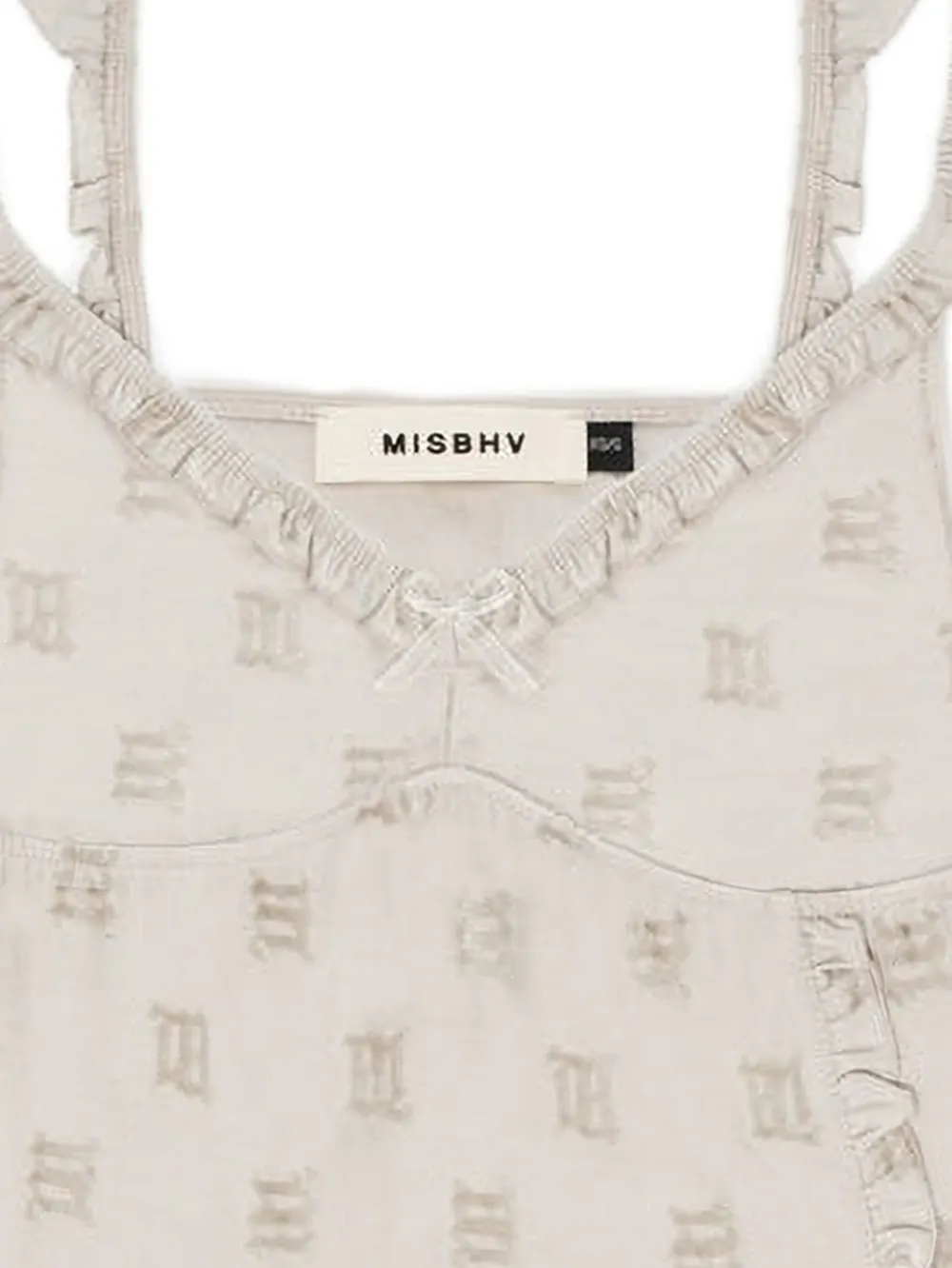MISBHV velour monogram slip dress | Slips & Camisoles | Image 2