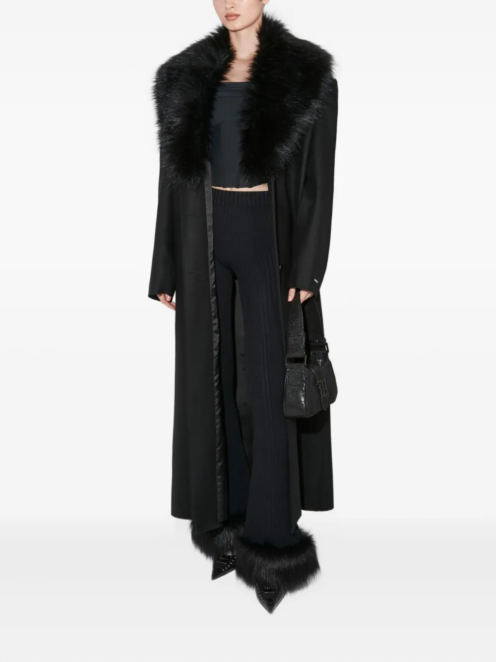 MISBHV logo-print trousers | Flared & Bell-Bottom Pants | Image 2